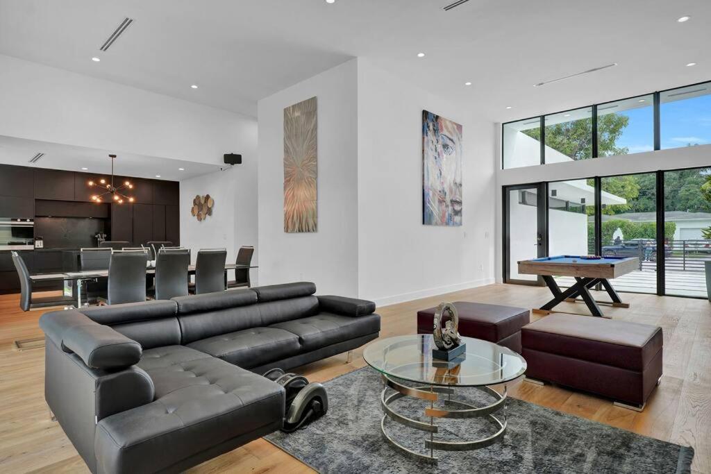 Design House -Heated Pool -Big Yard -Gated Parking Villa Miami Eksteriør billede